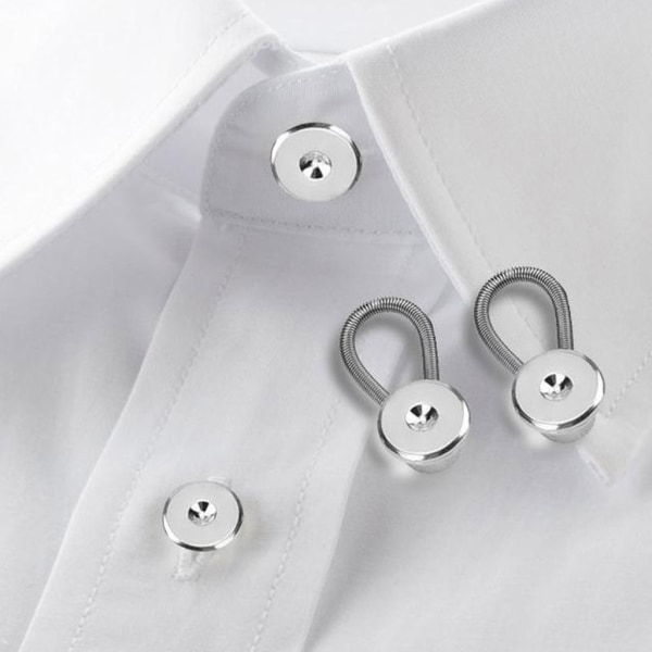 6Pcs Button Extender for Trousers, Button Waist Extenders for