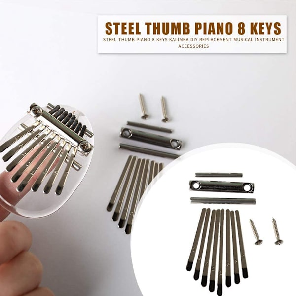 8-Tons Finger Keyboard Palette DIY Tilbehør