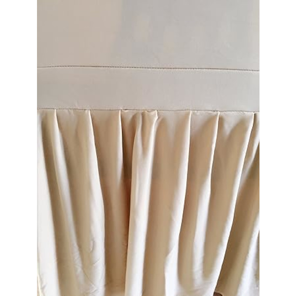 (Champagne) 1 st Universal Elastisk Stolsöverdrag, Stretchkjol