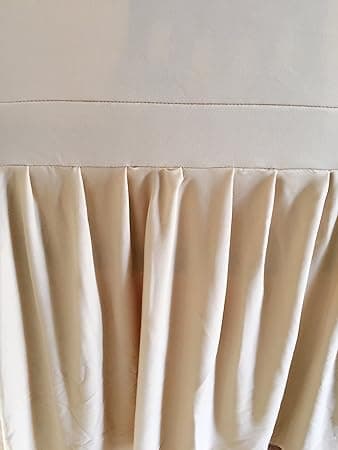 (Champagne) 1 stk Universal Elastisk Stolkledning, Stretch Skjørt