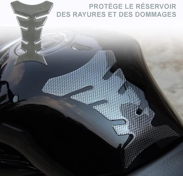Motorcykel Bränsletank Pad Universal Limstark Dekal