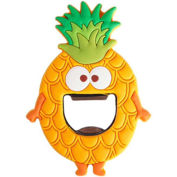 1 kpl (Ananas) Ananas Korkkiruuvi Kannentimen Purkki Avaaja Olut