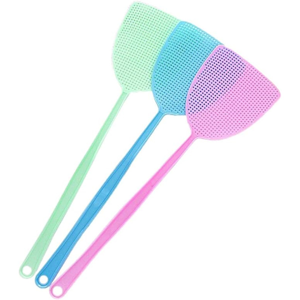 3-pack flugsmällare för skadedjursbekämpning (blå, grön och rosa)