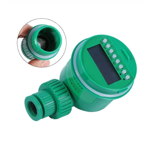 Automatisk vanningskontroll vanningssystem vanningsplanlegger vanningstimer, 12cm*12cm*9.5cm