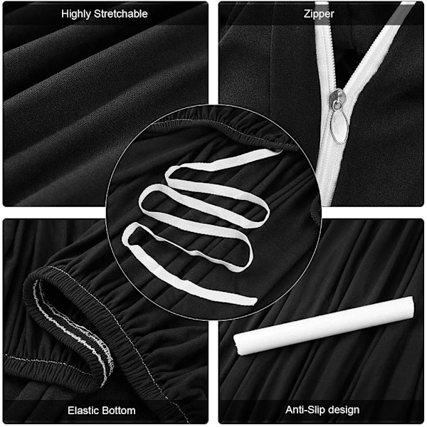 Stretch Soffaöverdrag Universal Soffa Skydd Soffaöverdrag med
