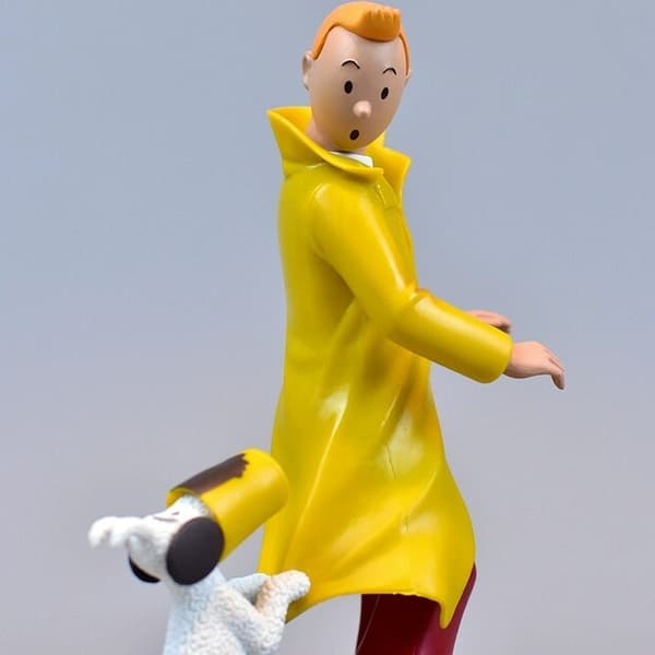 Tintin-figuren PVC-statue stor figur