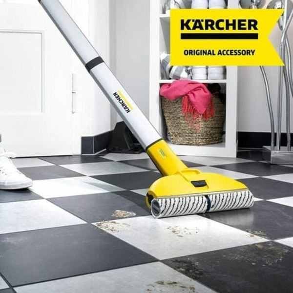 Kärcher Stone Roller Set til alle Kärcher FC og EWM 2 (vaskbar, fnugfri, maskinvaskbar ved 60°C, til holdbare hårde gulve, sten, keramik)