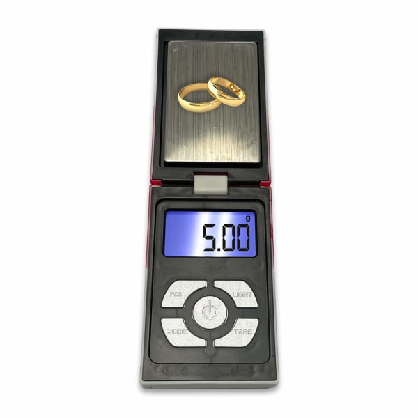 Digital Fickvåg Fickformat LCD-Display Precision Bärbar