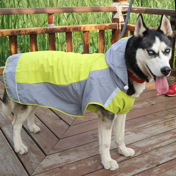 Vandafvisende Hundejakker Anti Regn Snejakke Vinter Reflekterende