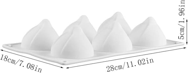 Julehat Kage Muffins Chokolade Bageform Dekoration, Hvid 2024