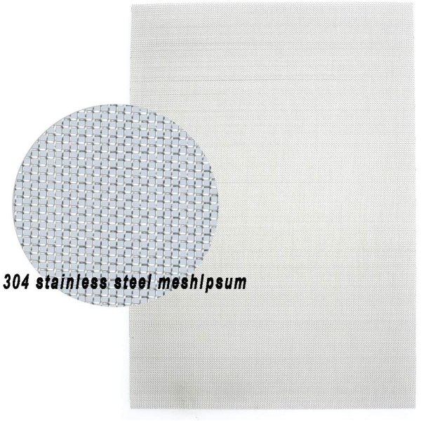 Metallnett 20 Mesh 3 stk. Metallnettvev