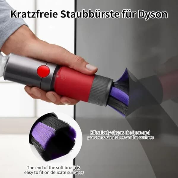 Anti-borstkompatibel med Dyson, dammsugarborste för Dyson V1