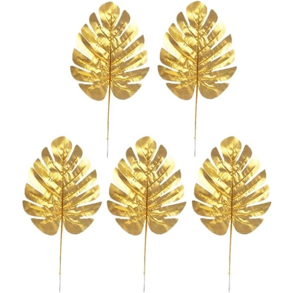 12 Pakk Dekorative Blad for Bryllupsgaver, Kunstig Palme