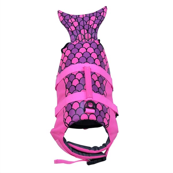 Hunde-redningsvest, havfrue-stil, egnet for små og mellomstore hunder