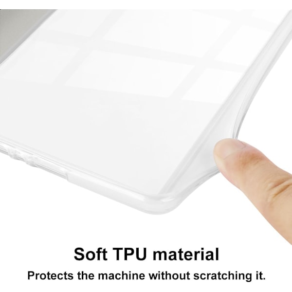 7-tums Kindle Paperwhite Fodral (12:e generationen - 2024), Ultraklart, Mjukt, Flexibelt, Transparent, Sömn/Automatisk väckning