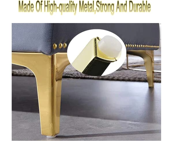 Metal trekantede sofaben