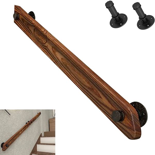 Käsijohde Portaiden Käsijohde 30cm, Turvallinen Liukumaton Puinen Sisätiloihin