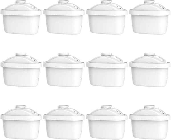 Eske med 6 patroner for filterkanne, filterpatron, NSF