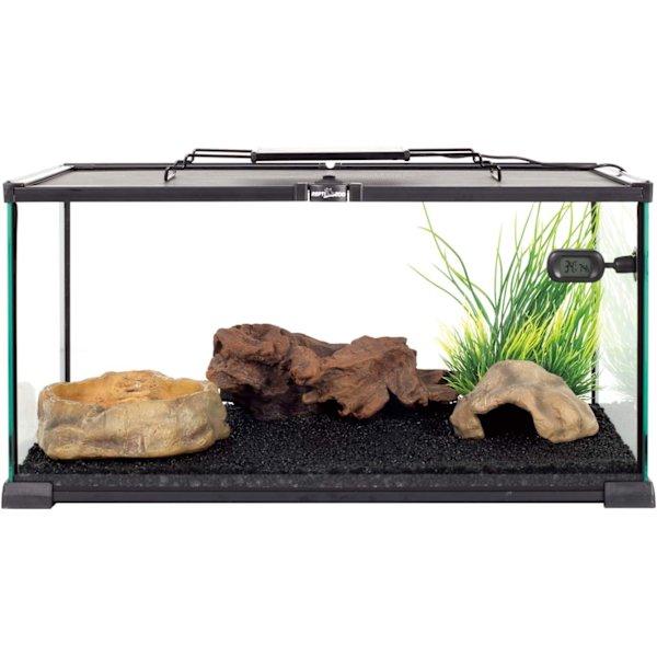 Vattenskål för Reptiler Terrarium Vattenfat Matskål för Reptiler