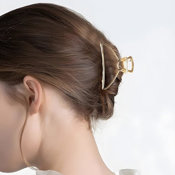 Hair Clips Metal Claw Clip for Thick Hair Hollow Non-slip Hair