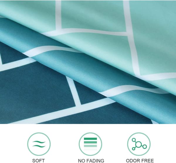 Dusjforheng, Moderne Vanntett Polyester Dusjforheng