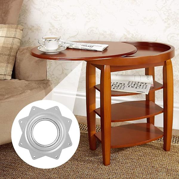 Kulelager dreieskiveplate base, 360 roterende skive, 4 tommer