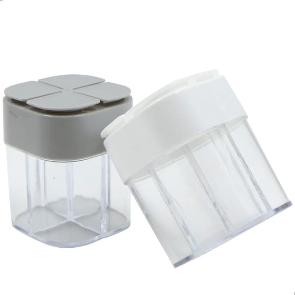 2-pack Plastkryddburkar för Matlagning Utomhus BBQ Camping