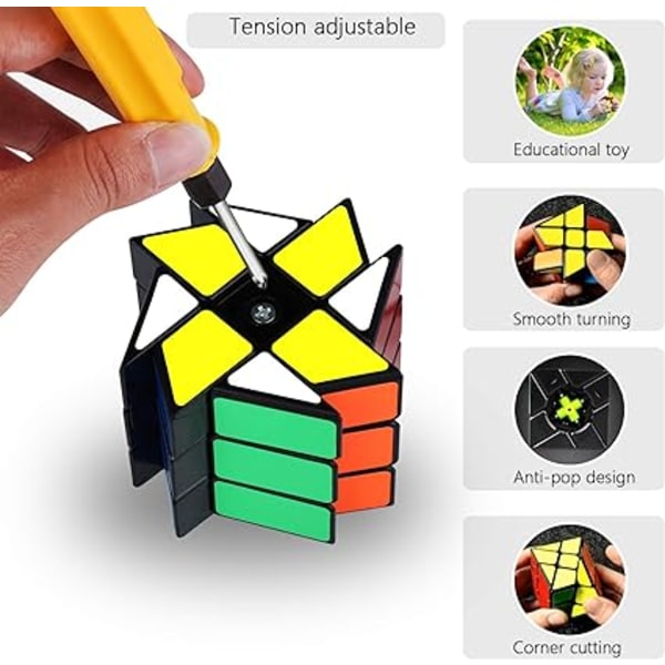 Taikakuutio Puzzle Cube Magic Speed ??Cube Lapset Aikuiset Loma