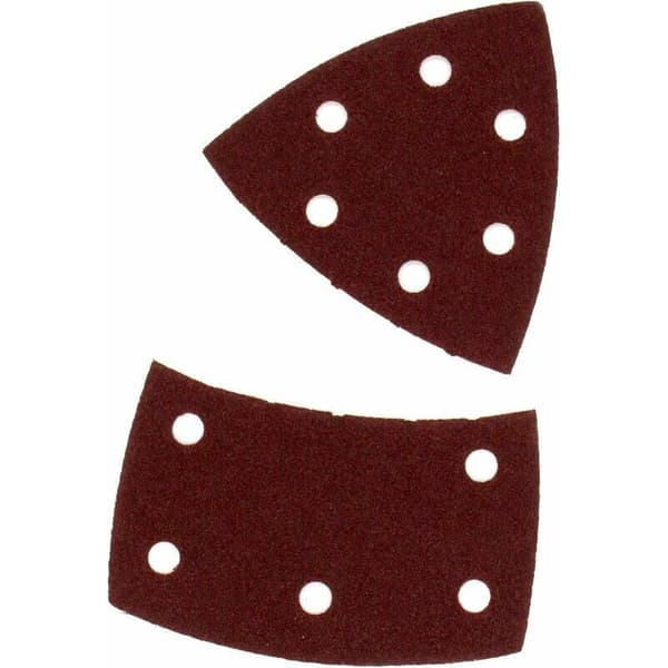 Set med 50 triangelslippapper 105 x 152 mm, korn 80
