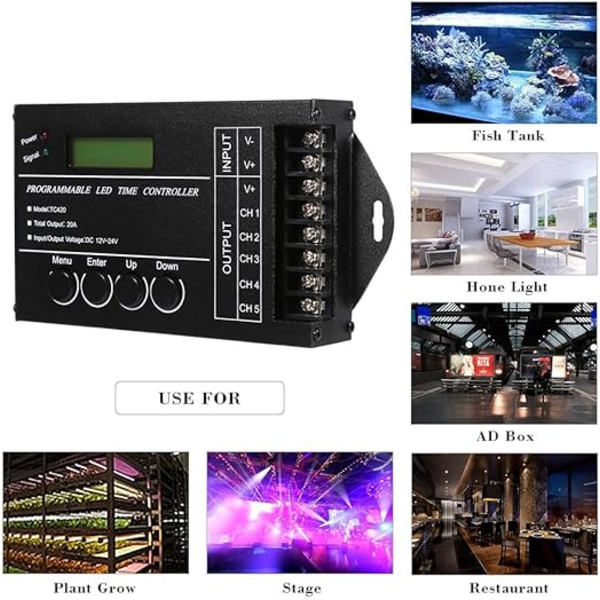 Programmerbar Timerstyrenhet Programmerbar Timer Dimmer