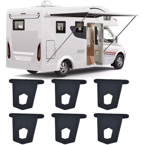 12 stk. Caravan Markisekroker Henger Organiser Markisekroker