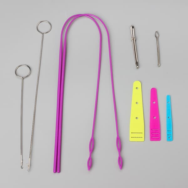 9 Dele Sy-Loop Sæt, Inkluderer Loop Turner Hook Metal