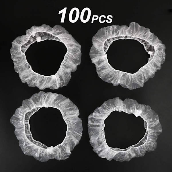 100 st Universal Transparent Rattstyrningsöverdrag Elastiskt Vattentätt