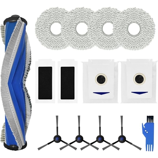 14 kappaleen vaihtotarvikepaketti Ecovacs Deebot T30 Omni T30 P -imurille