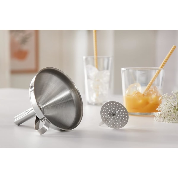Tratt med åsna INOX Diameter 15cm