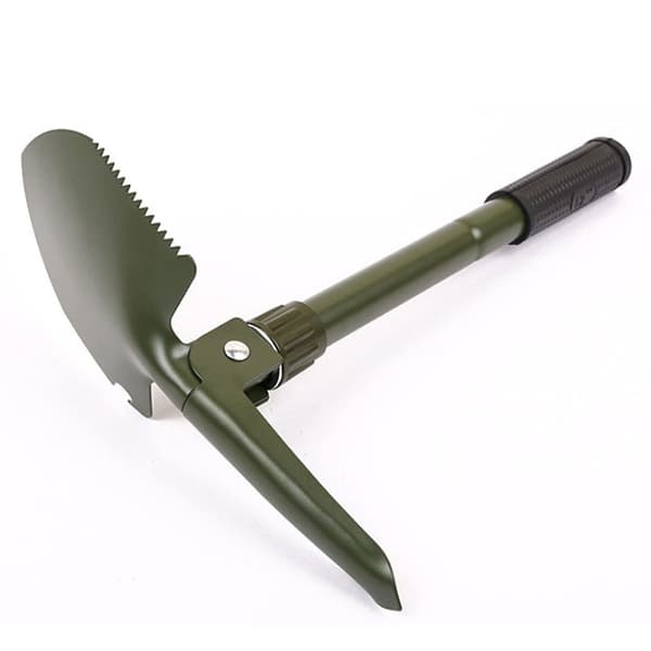 Militær lille sammenklappelig campingspad, mini kompakt pickaxe