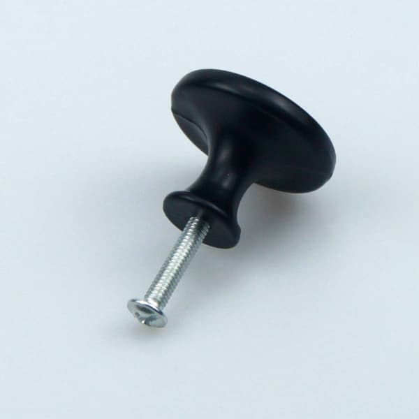 10 stk Sorte Skuffegreb, 30mm Møbel Knapper, Enkelt