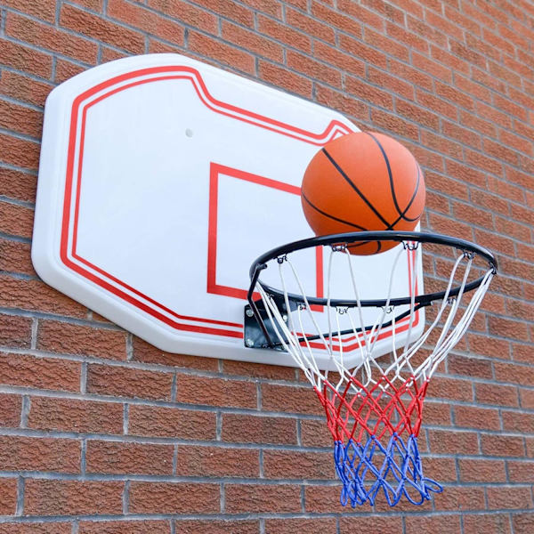 Sett med 4 slitesterke basketballnett, erstatning for basketballnett