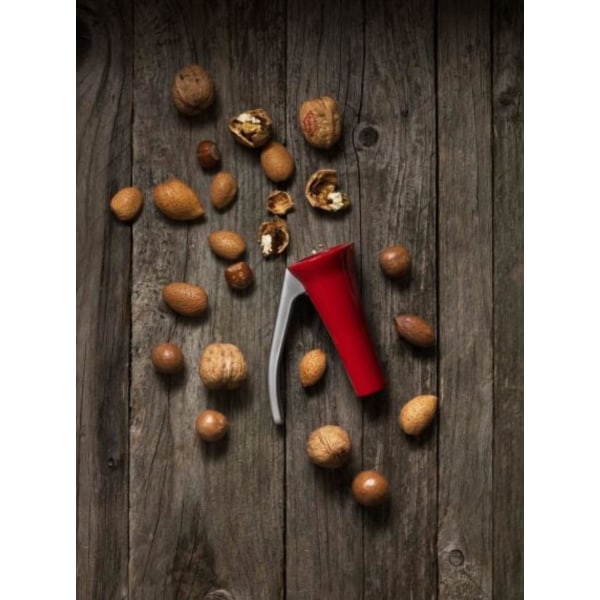 Stainless Steel Nutcracker（Red） - Designed and produced in Sweden