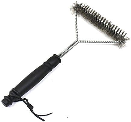 Kraftig BBQ Grillbørste - 30 cm børste, rustfritt stål