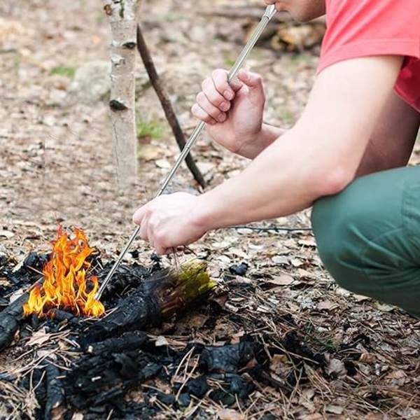 Hopfällbar Retraktil Blåslang i Rostfritt Stål, Ergonomisk