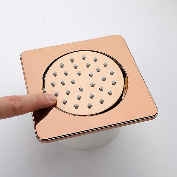 Rose Gold Mässing Kropp Dusch Massage Jets Dusch Sida Bad Spa Massage Sprayer Munstycke Kropp Jet Svart Krom Fyrkant Kampanj Grå 1PCS