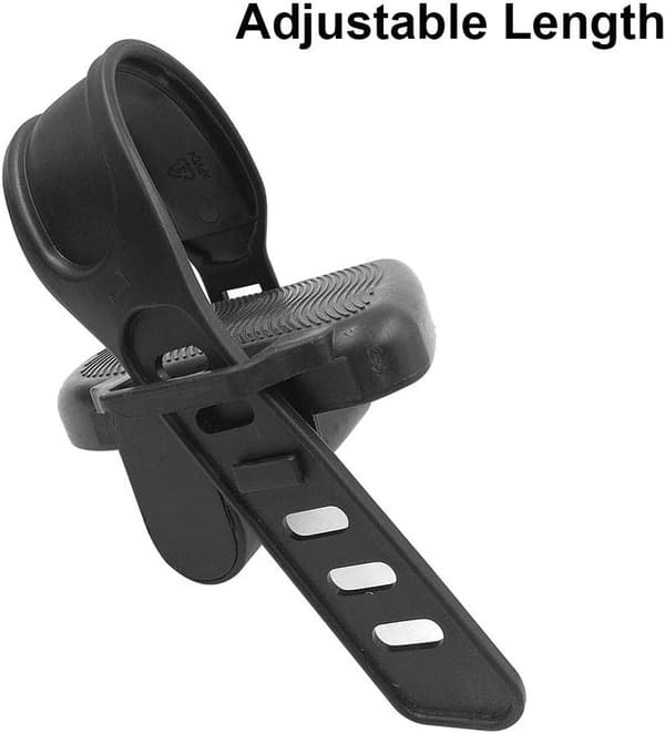2 stk. Træningscykel Pedalstropper, Robust Justerbar Længde Universal