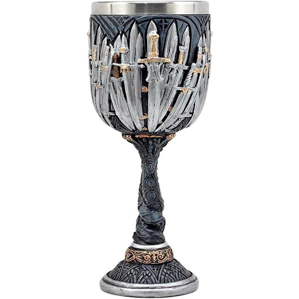 Middelalder GOT Sværd Kalk Goblet D&D Spil Drager Gave Jern Trone Kalk Kop Merchandise Drikkekar med W