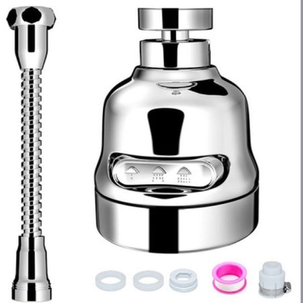 Kitchen Sink Faucet Spray Head, 360° Rotating Splash Proof