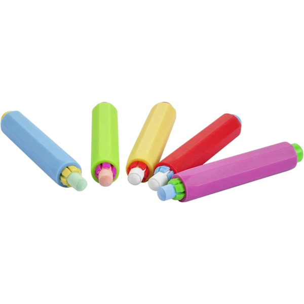 5 stk Justerbare Kritt Holder Brakett Klipp Etui Utbytting For