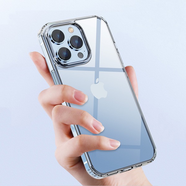 1 pakkaus yhteensopiva iPhone 13 Pro Max läpinäkyvän case kanssa,