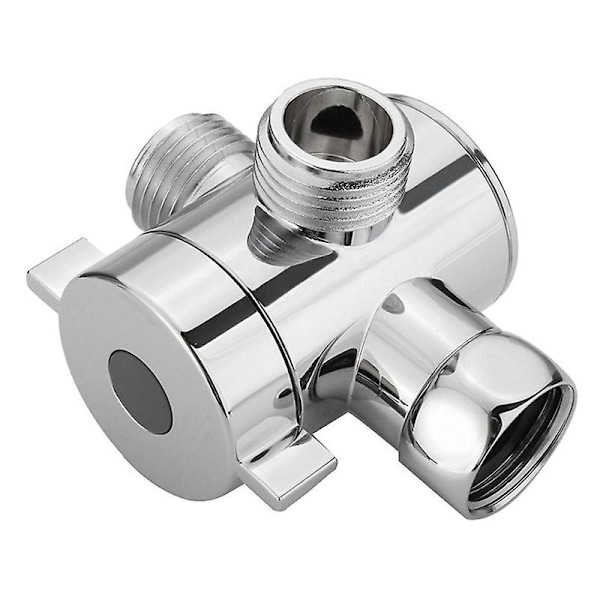 3-veis T-adapter for badekar dusjhode arm montering diverter adapter for hånddusj 1 stk