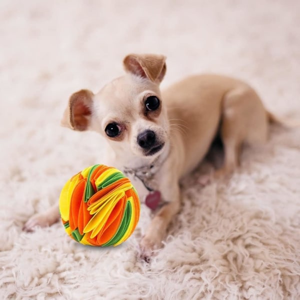 Hunde-sniffball, 1 smart snuseball, hundesniffeleke,