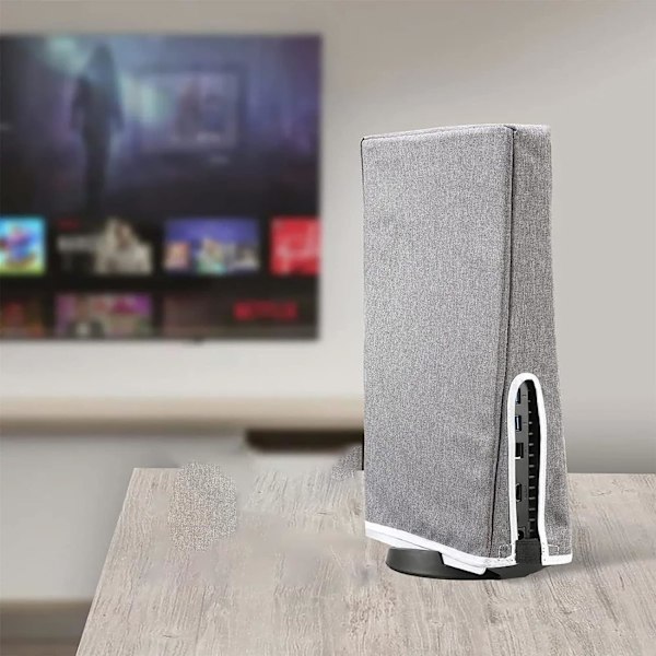 PS5 Dammskydd, Repskyddande Skyddande Fodral, Kompatibel med Playstation 5 Digital Edition & Vanlig Edition